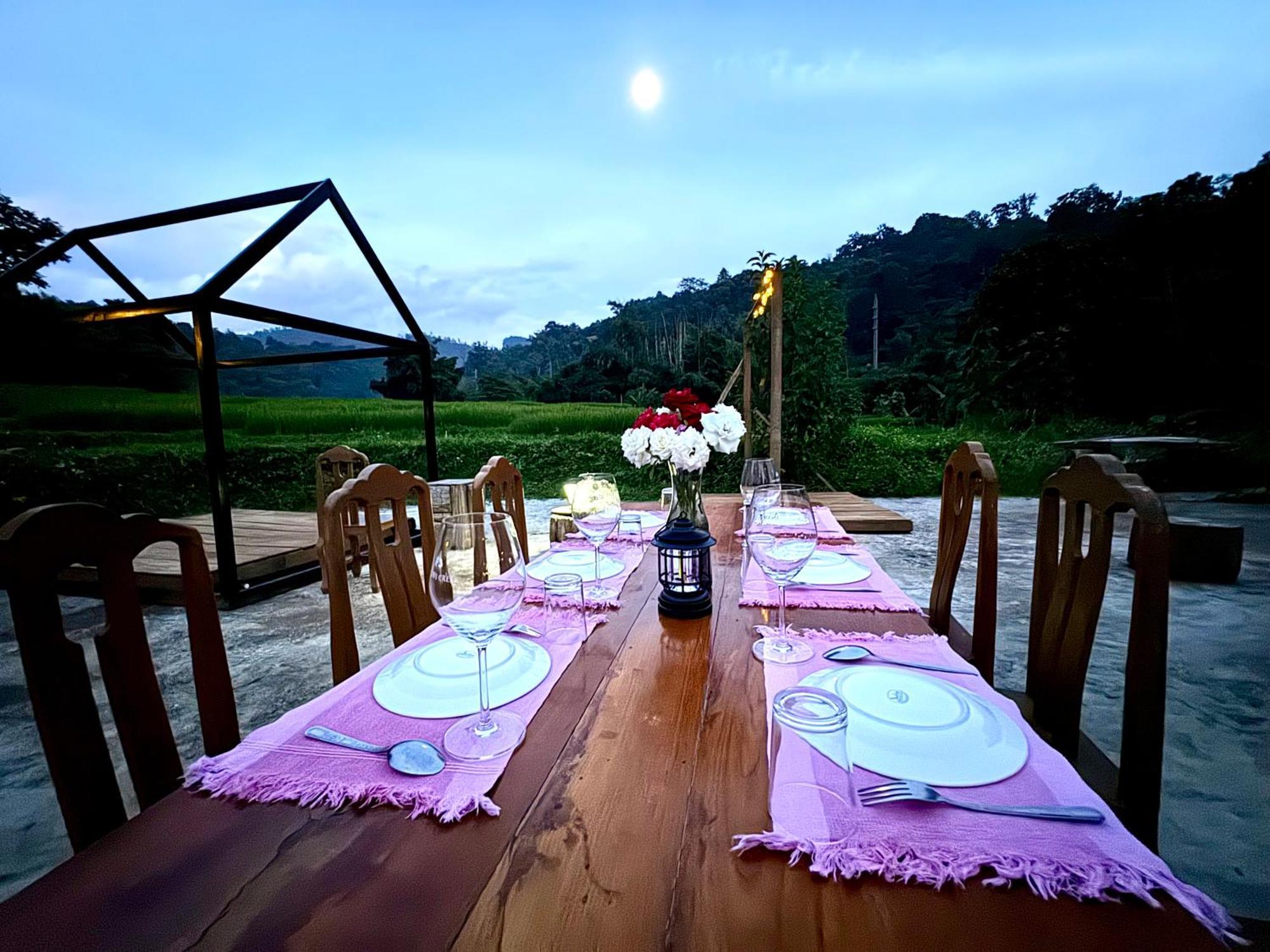 Ban Kaew Mo Ra Glamping & Restaurant 호텔 Pang Mapha 외부 사진